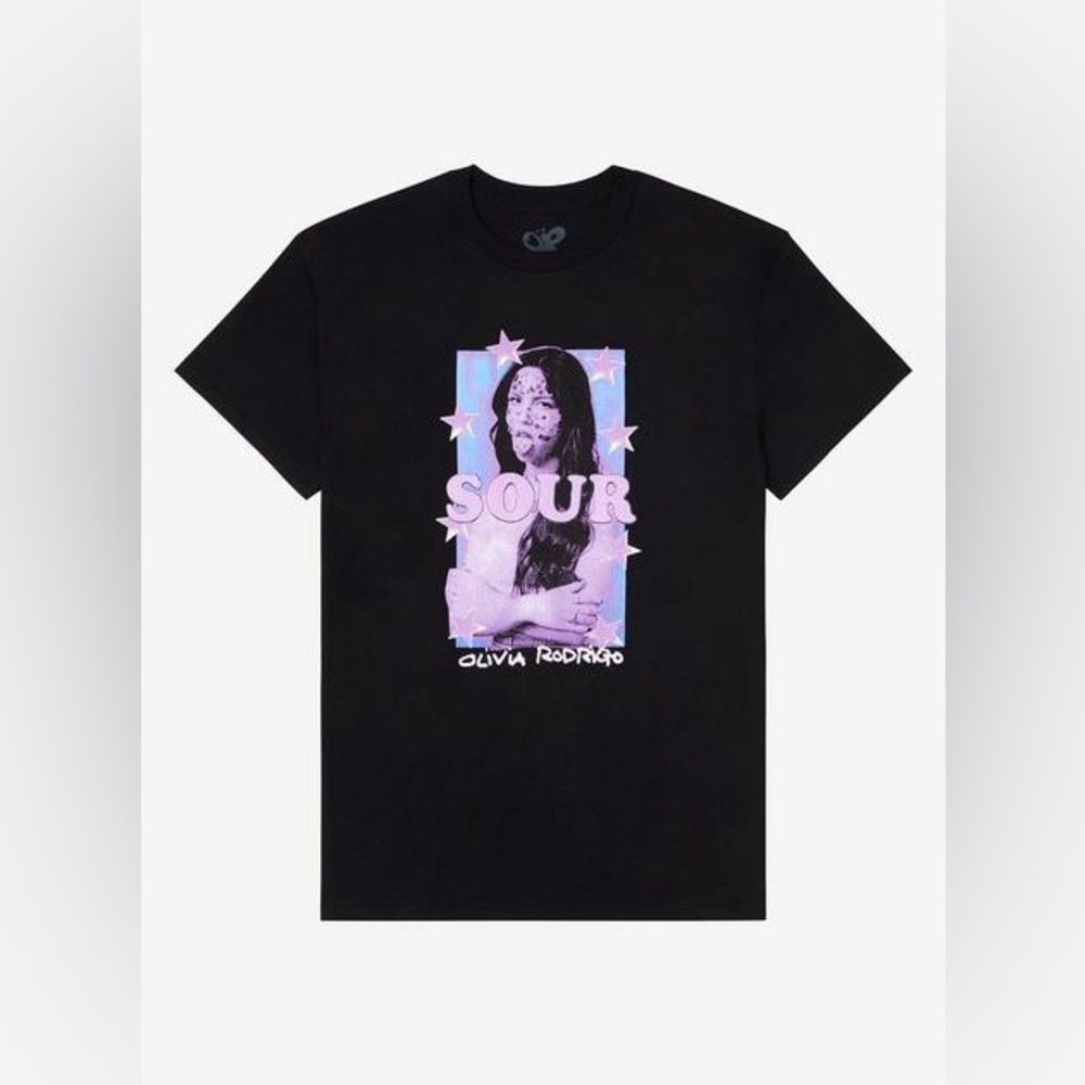 Olivia Rodrigo Sour Panel Portrait Graphic Tee